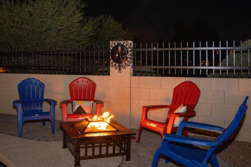 Boho Chic Arizona Villa W Pool & Mini Golf Casa Grande Kültér fotó